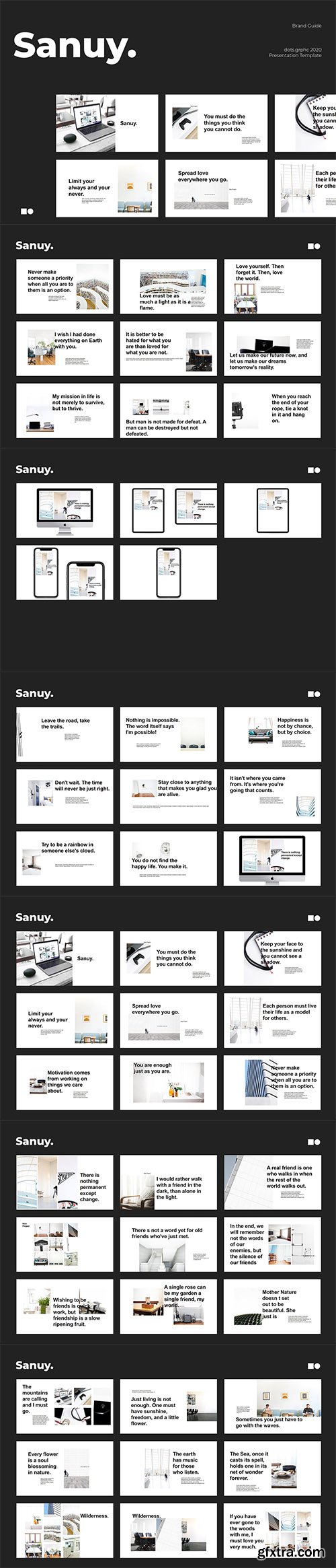 Sanuy -  PowerPoint, Keynote, Google Slides Templates