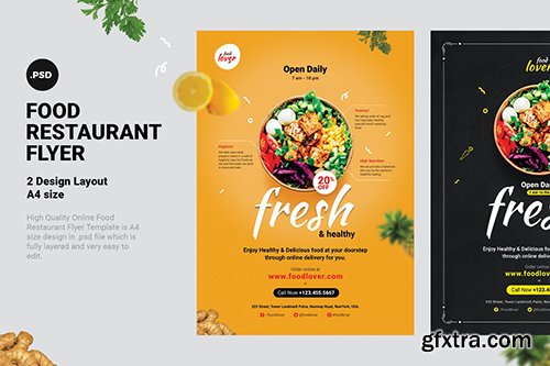 Food Restaurant Flyer Food Restaurant Flyer
