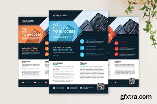 Sanstemp - Creative Business Flyer Sanstemp - Creative Business Flyer