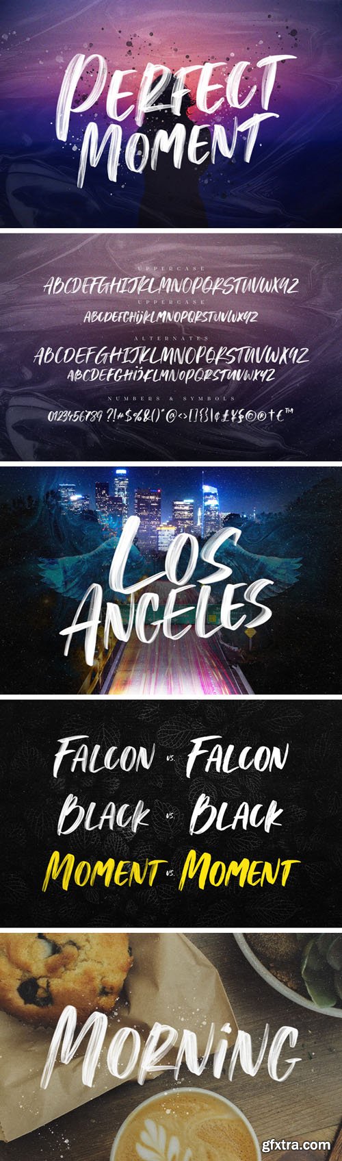 Perfect Moment - Handwritten SVG Font Perfect Moment - Handwritten SVG Font