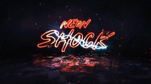 MotionArray - Neon Shock Title/Logo Reveal - 628715