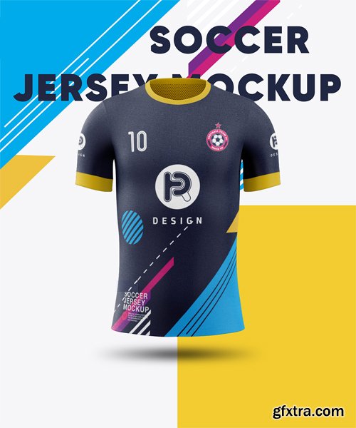 Soccer Jersey PSD Mockup Soccer Jersey PSD Mockup