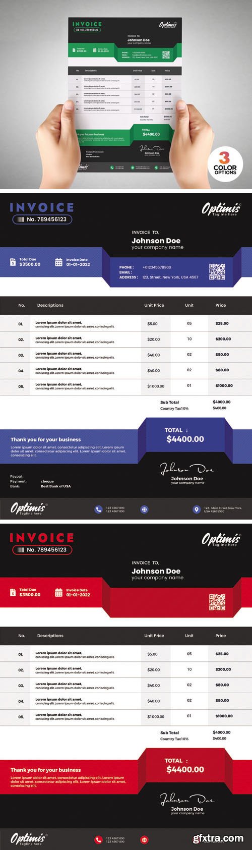 Payment Invoice PSD Template Payment Invoice PSD Template