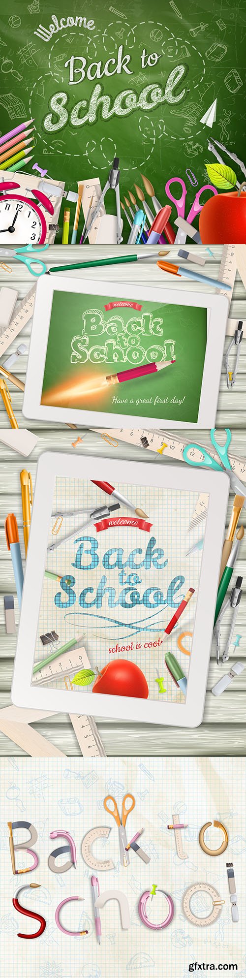 Back to school and accessories collection illustration 42
