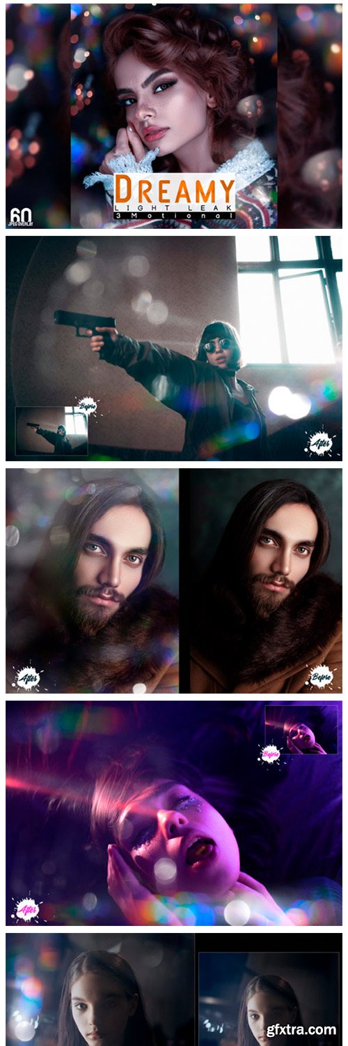 60 Dreamy Light Leak Rainbow Bokeh 4468503