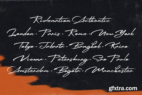 CM - Ridenation - Handwritten Font 5123463