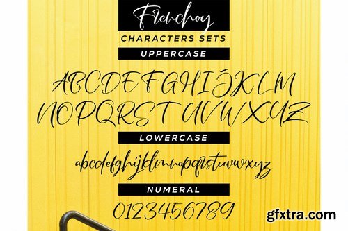Frenchoy Handwriting Script Font