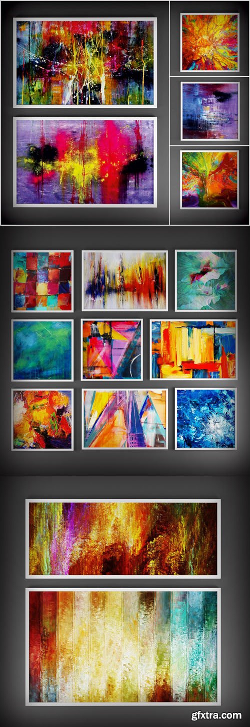 Collection of Paintings - Abstraction 2 Collection of Paintings - Abstraction 2