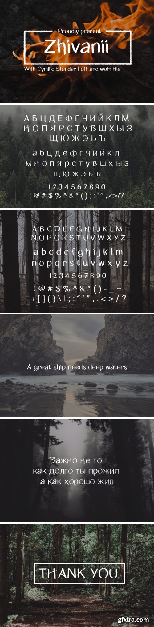 Zhivanii Font