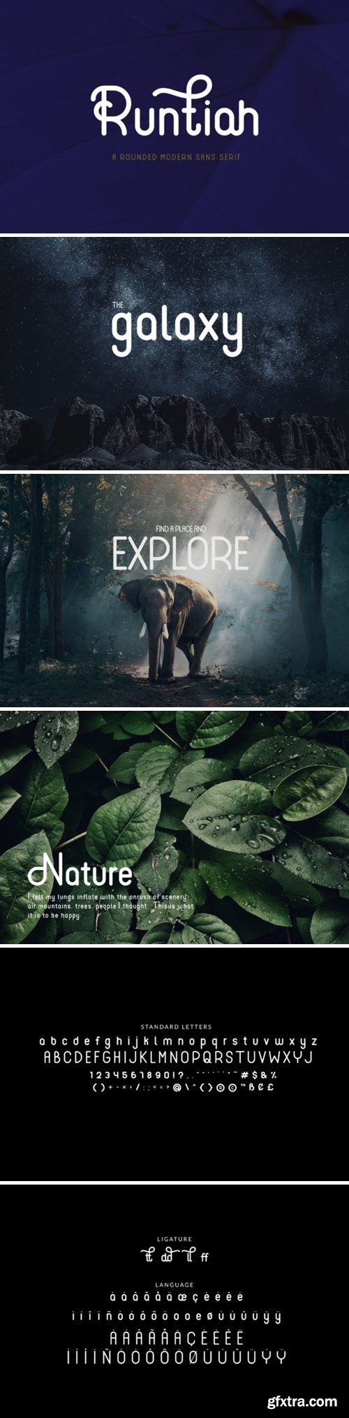 Runtiah Font