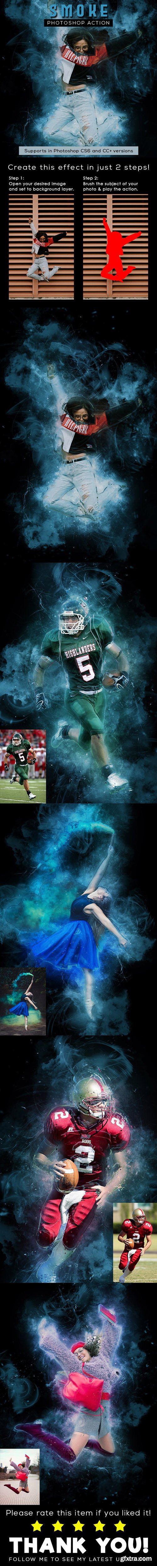 GraphicRiver - Smoke Photoshop Action 27098975 GraphicRiver - Smoke Photoshop Action 27098975