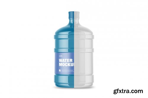 CreativeMarket - Water Bottle Mockup 5005197