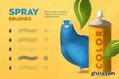 CreativeMarket - Artista Brushes for Illustrator 5032114