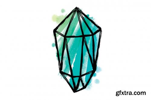 CreativeMarket - The Illustrator Ink Well | Brushes 3099635