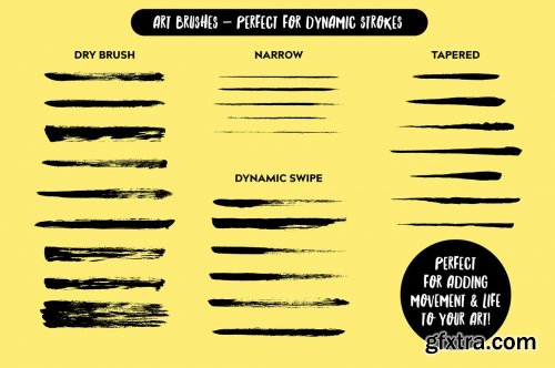 CreativeMarket - The Illustrator Ink Well | Brushes 3099635