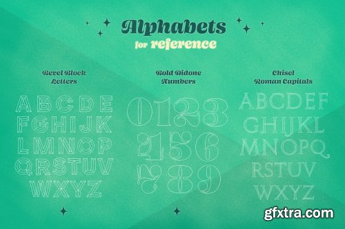 CreativeMarket - 3D Letters Toolkit for Procreate 4904895