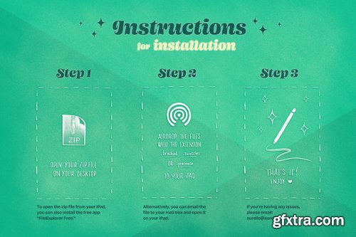 CreativeMarket - 3D Letters Toolkit for Procreate 4904895