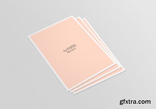 A4 flyer mockup