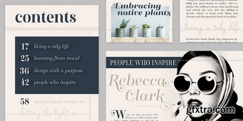 Winslow Title Font Family