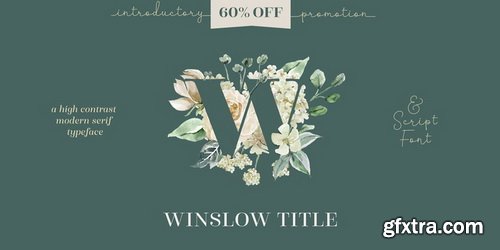 Winslow Title Font Family