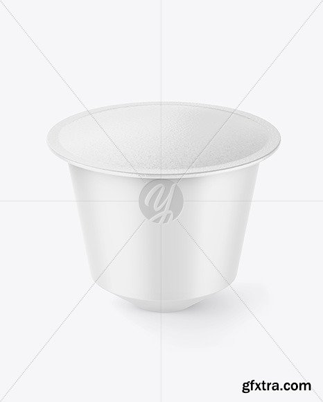 Matte Coffee Capsule Mockup 63090