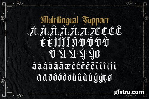 Livingstone - Blackletter Font