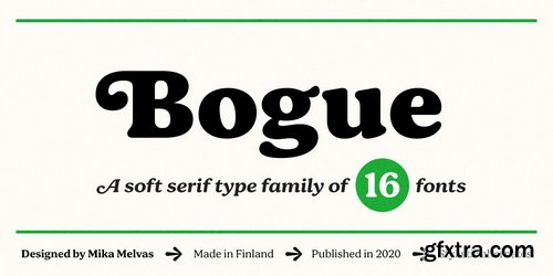 Bogue Font Family