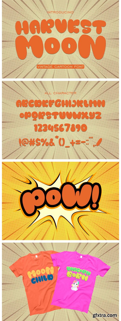 Harvest Moon Font Harvest Moon Font