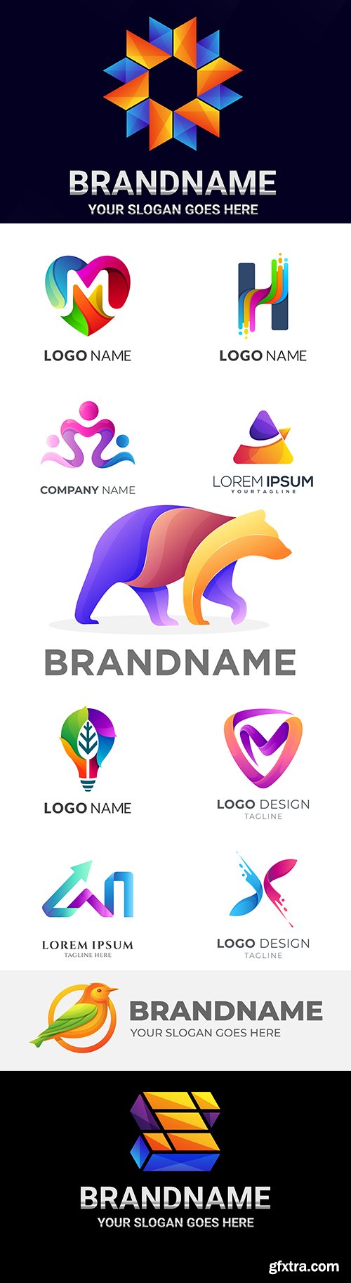 Brand name company logos business corporate design 20
