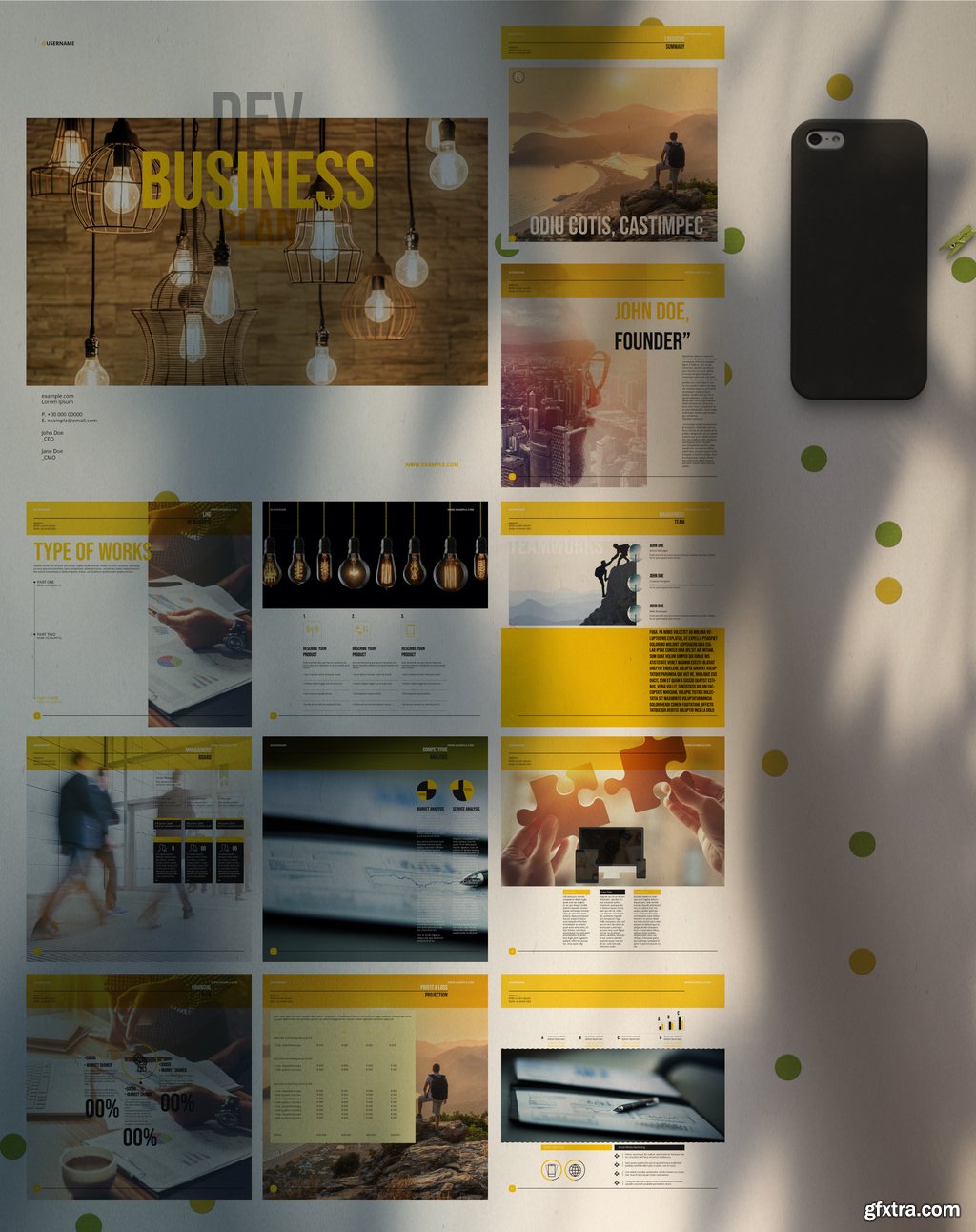 Social Media Business Plan Post Layouts 362610856 GFxtra