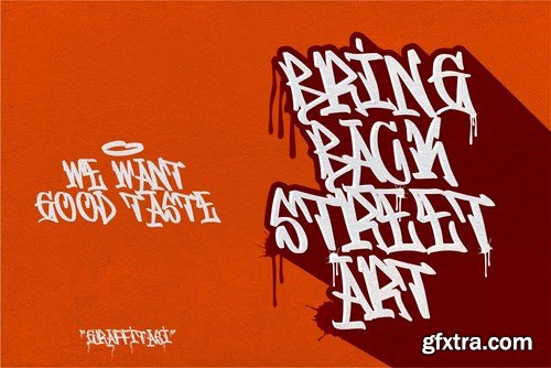 Grafitasi GJ - Display Font Grafitasi GJ - Display Font