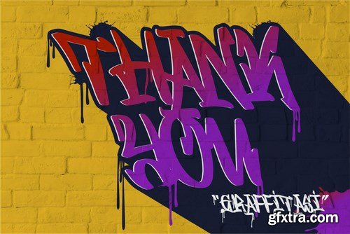 Grafitasi GJ - Display Font Grafitasi GJ - Display Font