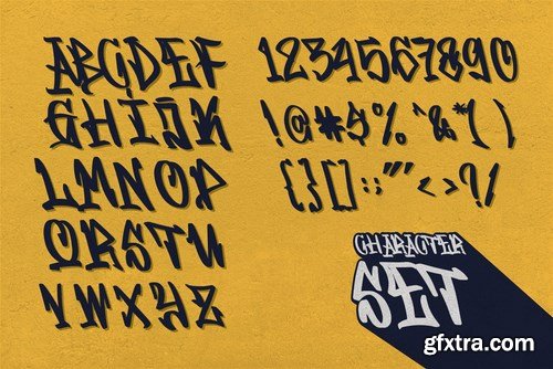 Grafitasi GJ - Display Font Grafitasi GJ - Display Font