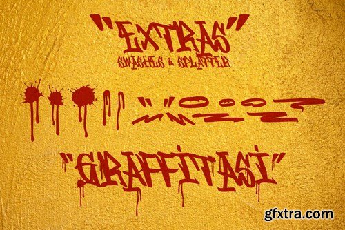 Grafitasi GJ - Display Font Grafitasi GJ - Display Font