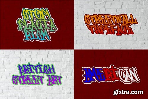 Grafitasi GJ - Display Font Grafitasi GJ - Display Font