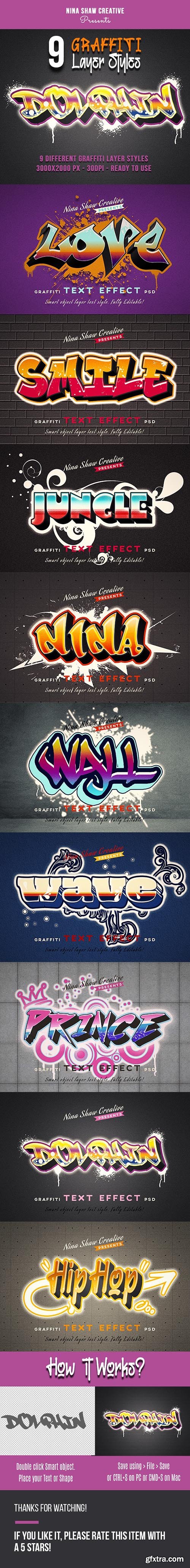 GraphicRiver - Graffiti Layer Styles 27270433