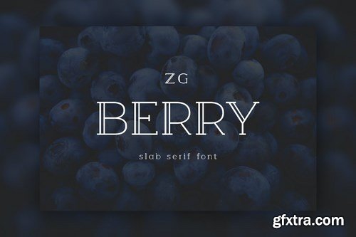 Berry Slab Serif Font
