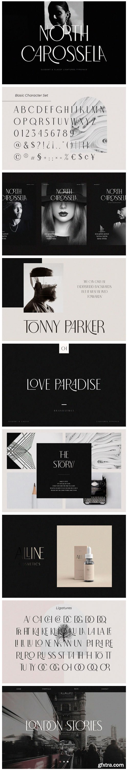 North Carossela Font