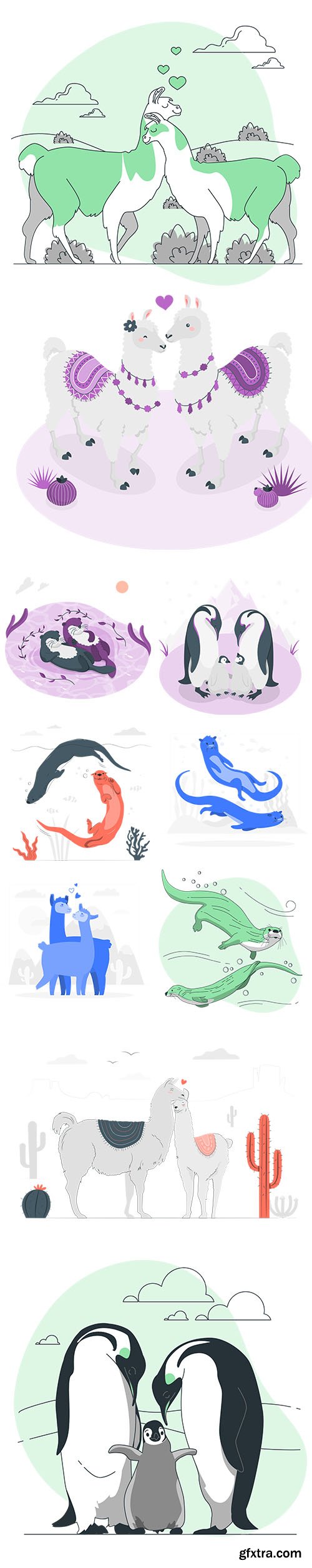 Colorful Animals Collection Set Vol 3