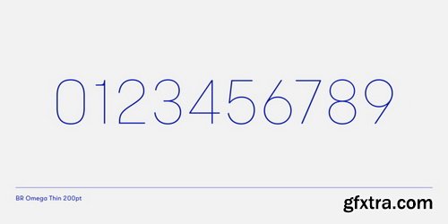 BR Omega Font Family