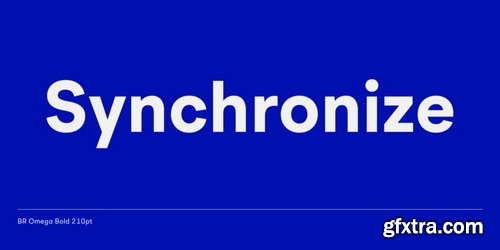 BR Omega Font Family