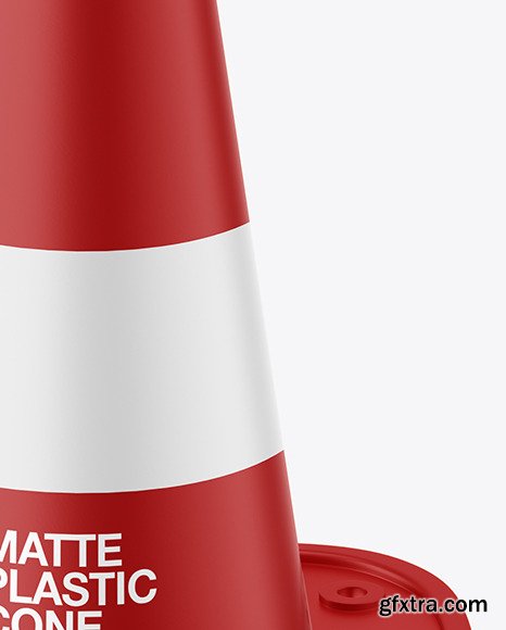 Matte Plastic Cone Mockup 63299