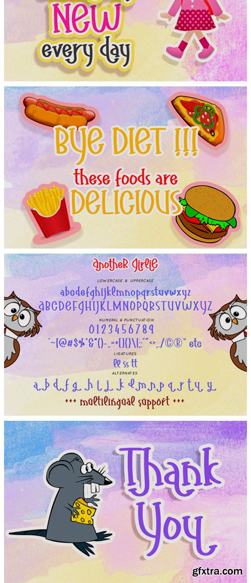 Another Girlie Font