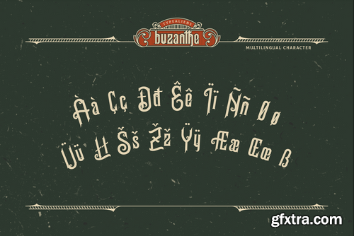 CM - Buzanthe Font 5158024 CM - Buzanthe Font 5158024