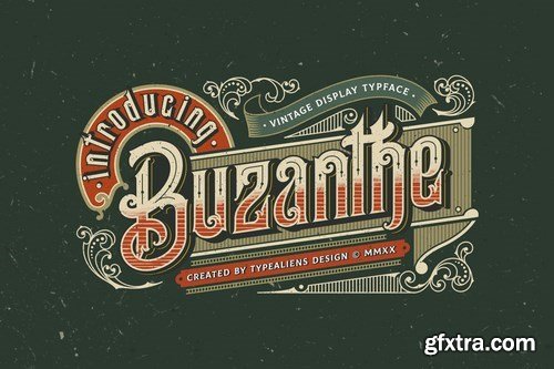 CM - Buzanthe Font 5158024 CM - Buzanthe Font 5158024