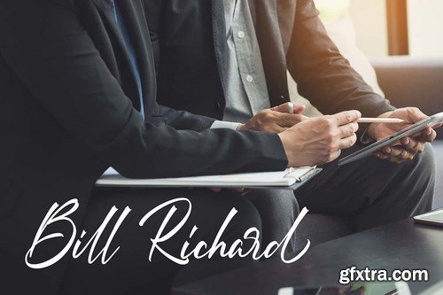 Berlliont a Handwitting Font