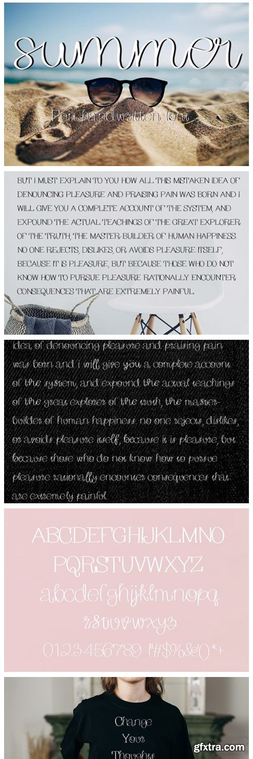 Summer Font Summer Font