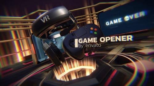 Videohive - Gaming opener