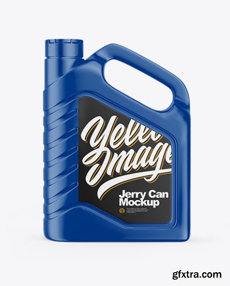 Plastic Jerry Can Mockup 63350