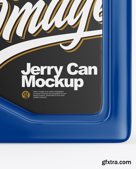 Plastic Jerry Can Mockup 63350